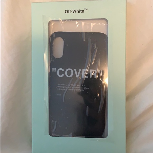 Brand new iphone x off white case- never used - Picture 1 of 3
